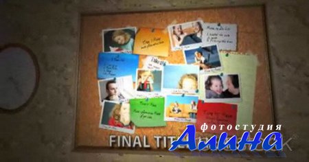 Corkboard Memories — After Effects Project