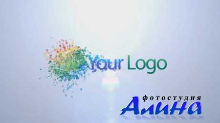 Simple Particle Logo Reveal