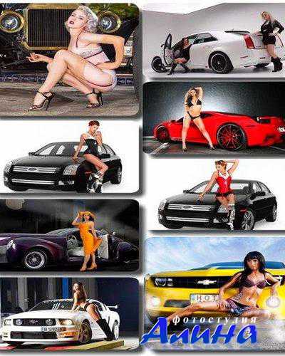 Girls and Cars Wallpaper 2