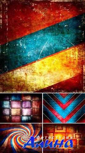 Высококачественные цветные гранжевые фоны