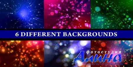 Particle Shine (6-Different Backgrounds Loop)